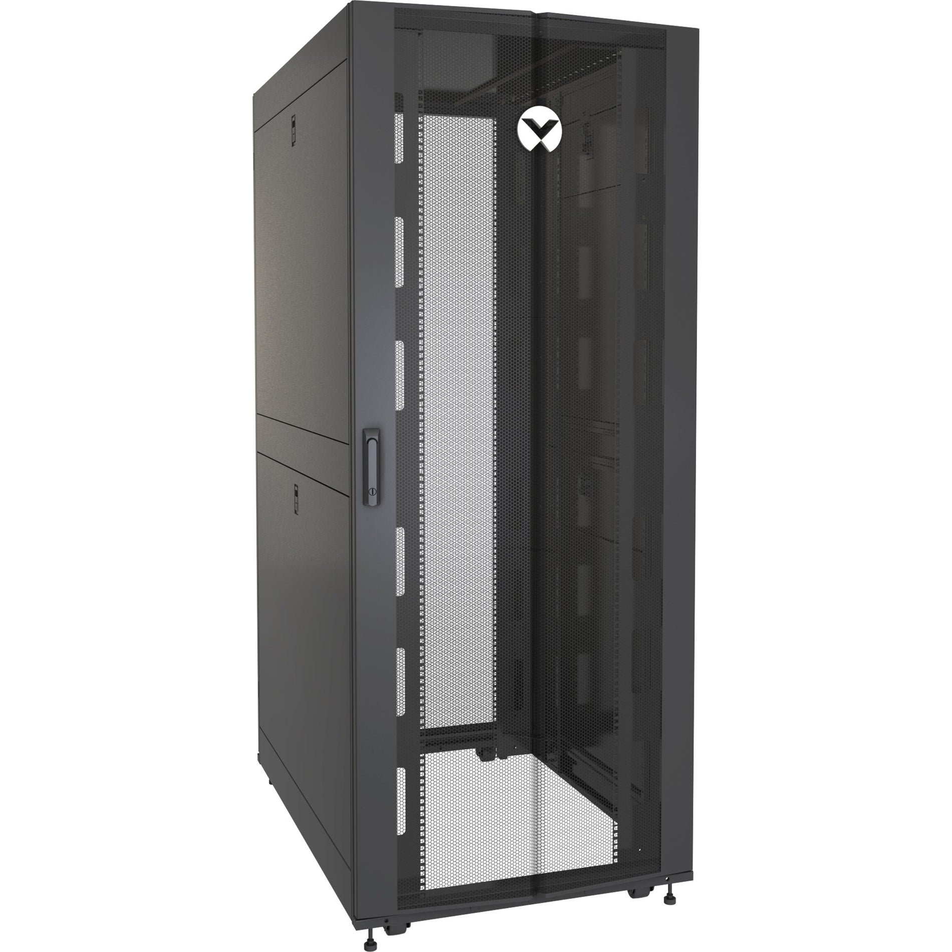 VERTIV VR3307 Vertiv VR Rack - 48U Server Rack Enclosure, 600x1200mm, 19-inch Cabinet