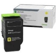 Lexmark 78C0X40 Yellow Extra High Yield Toner Cartridge, 5000 Pages