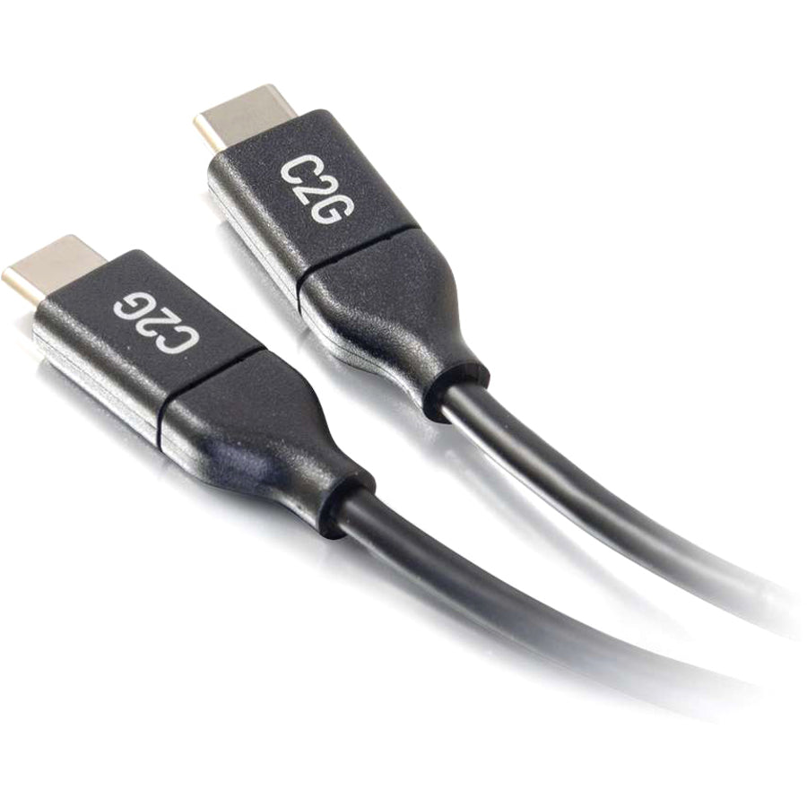 C2G 10ft USB C Cable - USB 2.0 (5A) - M/M Type C Cable (28829)