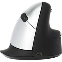 R-Go Tools Wireless Vertical Ergonomic Mouse, Large, Right Hand, Black (RGOHELAWL) Main image