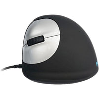 R-Go Tools Wired Vertical Ergonomic Mouse, Medium, Left Hand, Black (RGOHELE) Alternate-Image3 image