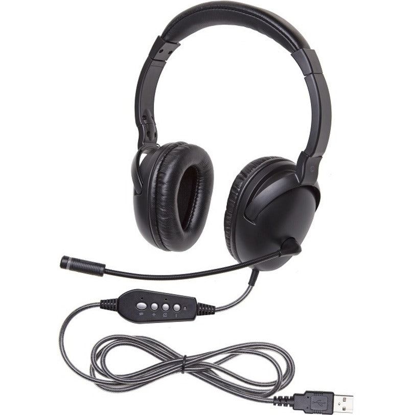 Califone 1017MUSB NeoTech Plus Headset, USB Wired Over-the-head Binaural, 1 Year Warranty