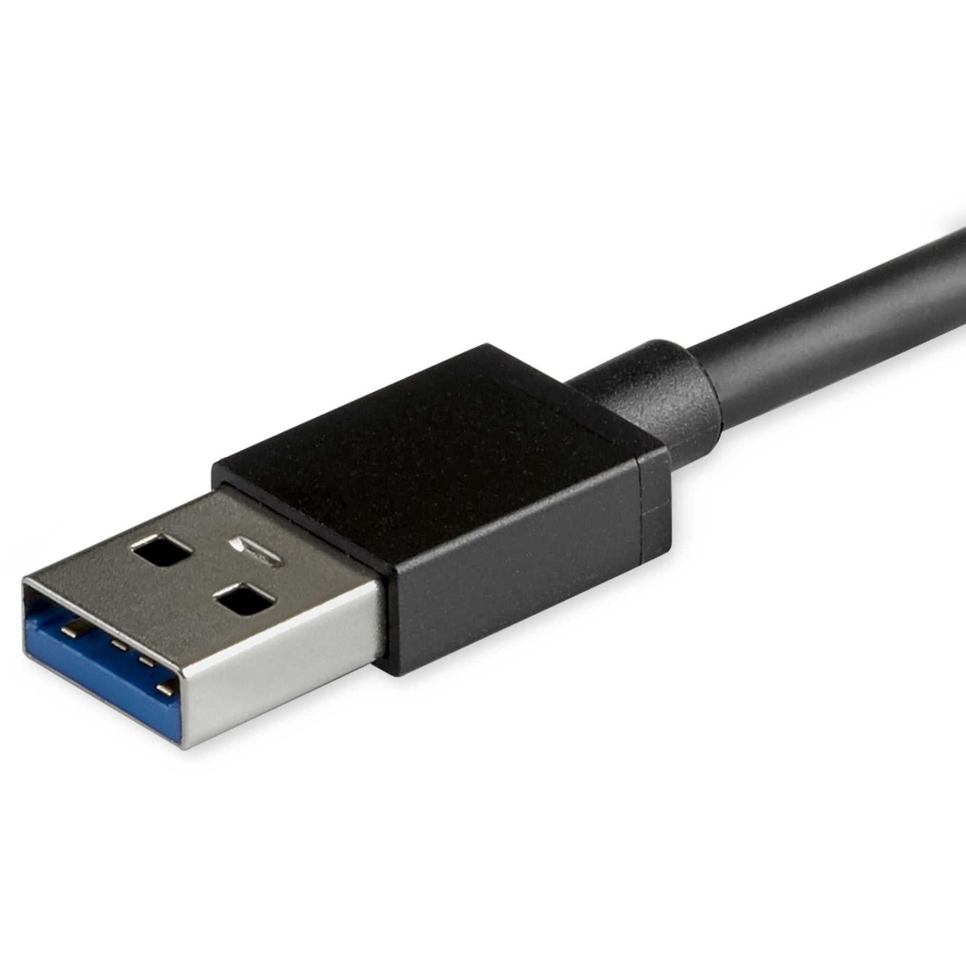 StarTech.com HB30A4AIB 4-Port USB 3.0 Hub - Portable USB 3.0 Port Expander, Individual On/Off Switches