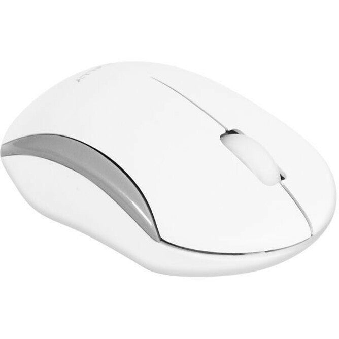 Macally RFQMOUSE Wireless 3 Button Optical RF Mouse for Mac/PC, Ergonomic Fit, 1200 dpi, Scroll Wheel