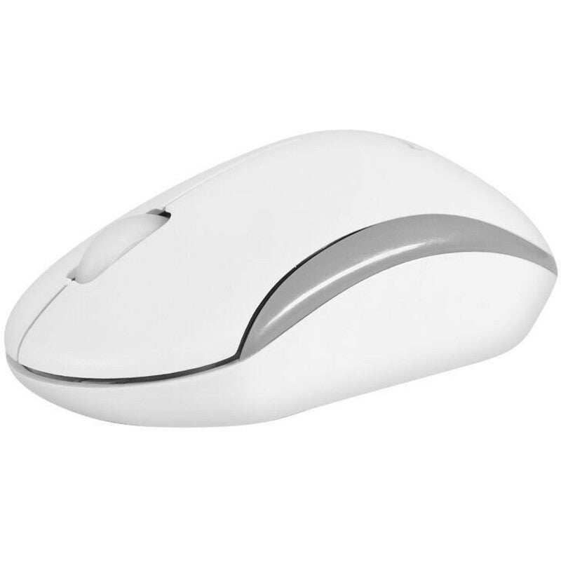 Macally RFQMOUSE Wireless 3 Button Optical RF Mouse for Mac/PC, Ergonomic Fit, 1200 dpi, Scroll Wheel