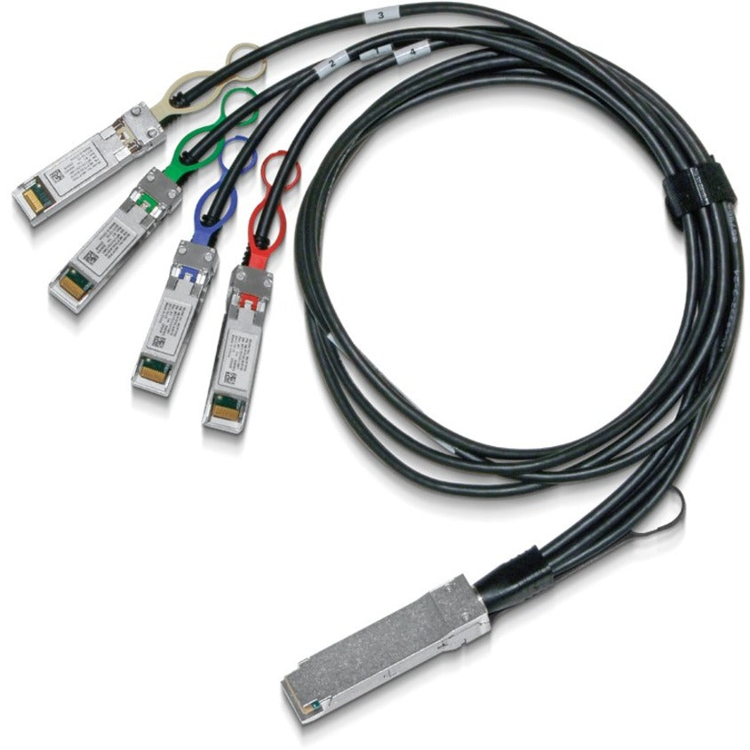 Mellanox 100GbE to 4x25GbE (QSFP28 to 4xSFP28) Direct Attach Copper Splitter Cable (MCP7F00-A003R30L) Main image