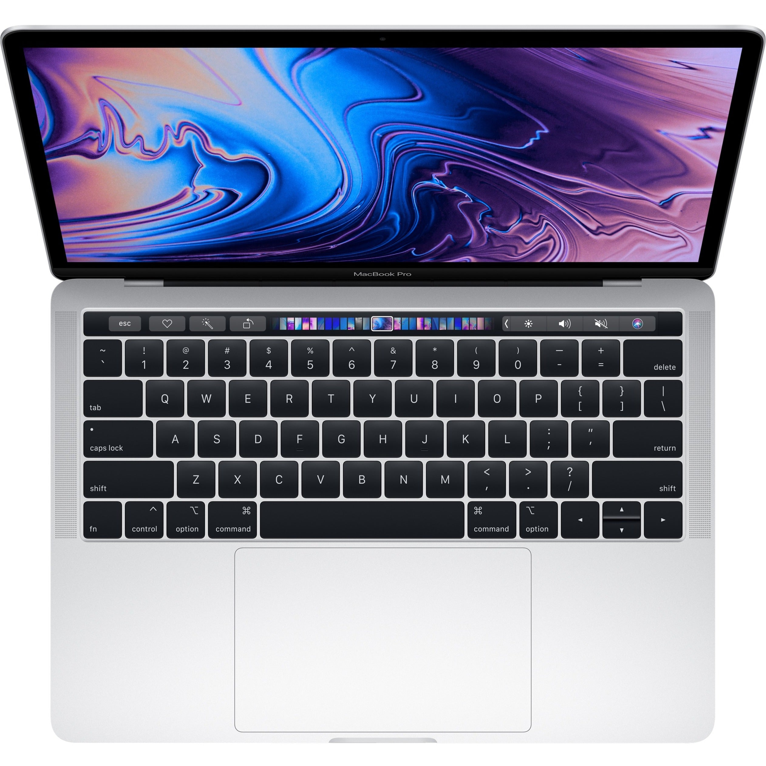 Apple MR9U2LL/A MacBook Pro 13.3 Silver, 8GB RAM, 256GB SSD, Quad-core, Mac OS High Sierra