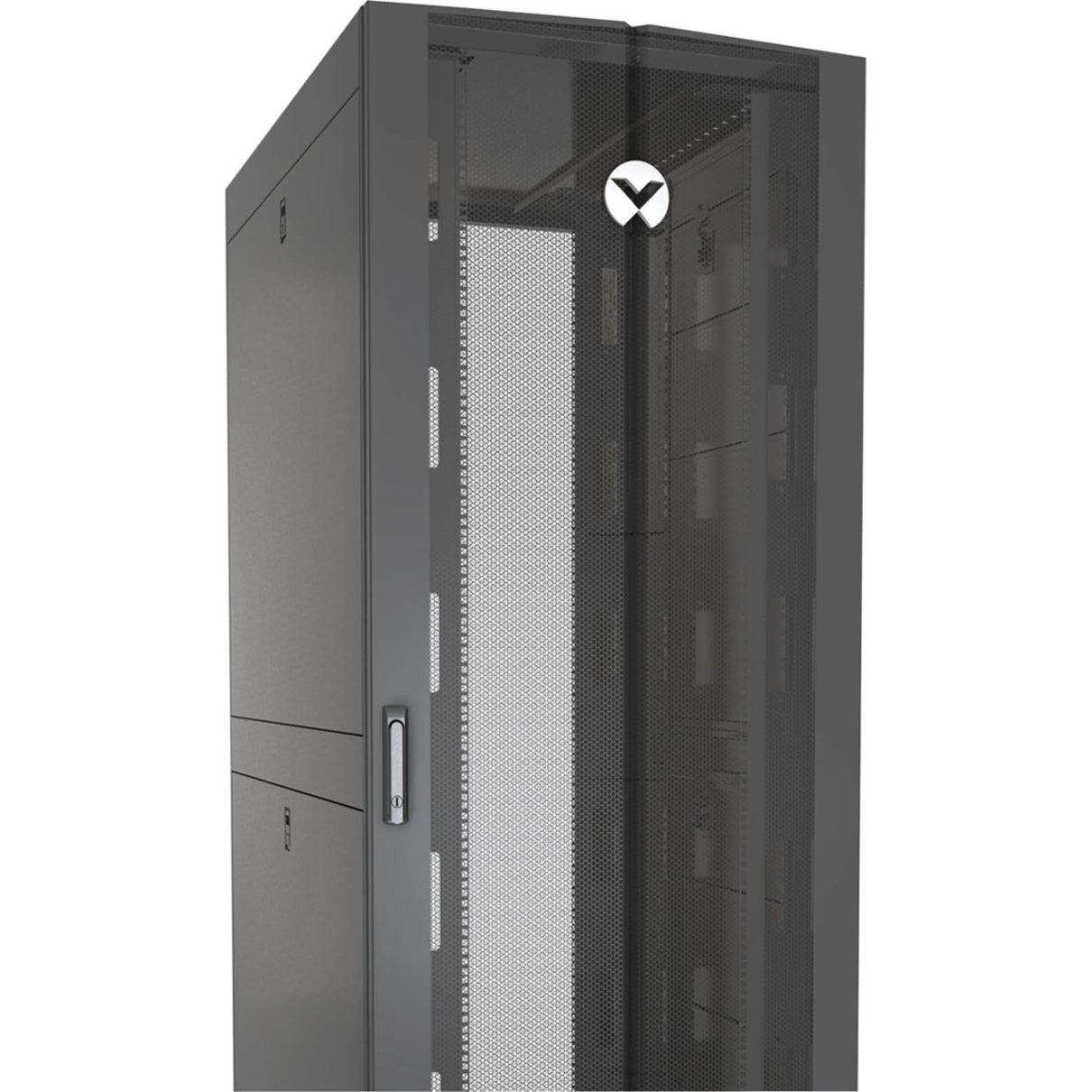 VERTIV VR3350SP VR - 42U with Shock Packaging, Rack Cabinet for Servers