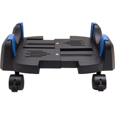 IO Crest SY-ACC65090 CPU Stand, Scratch Resistant, Swivel Casters, Mobility, Rubber Pad, Scuff Resistant, Adjustable Width, Lockable Caster