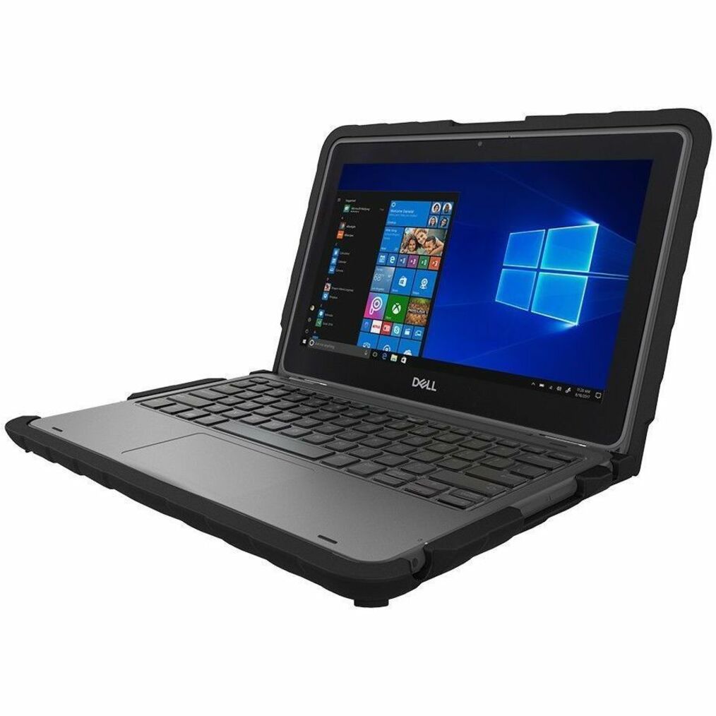 Gumdrop DT-DL31902IN1-BLK Dell 3190 2-in-1 Case for 11-inch Chromebook and Latitude Models, Drop and Shock Resistant