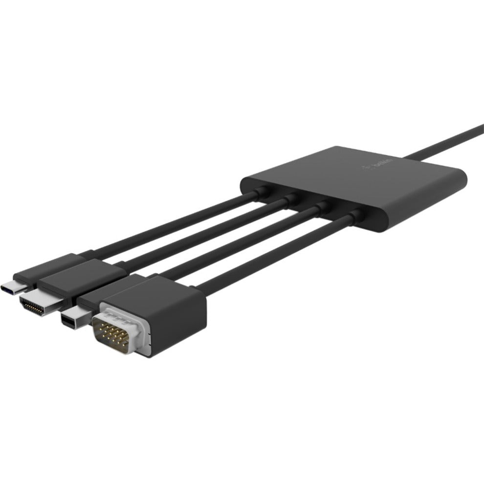 Belkin B2B166 Multiport to HDMI Digital AV Adapter, A/V Cable, 7.87 ft, 3840 x 2160, China