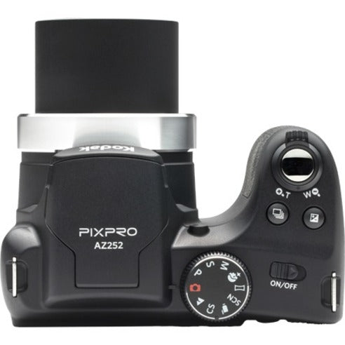 Kodak AZ252-BK PIXPRO Compact Camera, 16.2 Megapixel, 25x Optical Zoom, 4x Digital Zoom, Black
