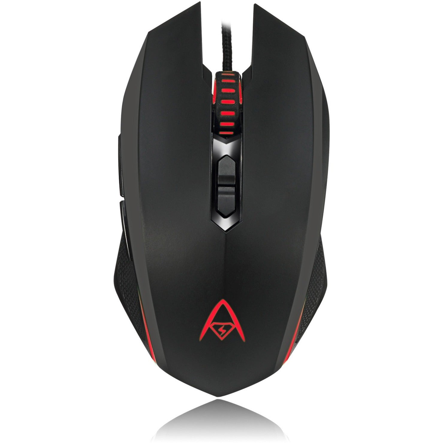 Adesso IMOUSE  X2 Multi-Color 7-Button Programmable Gaming Mouse, Ergonomic Fit, 3200 DPI, Windows 10 Compatible