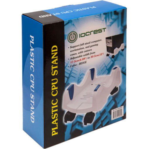 IO Crest SY-ACC65091 CPU Stand, Scratch Resistant, Adjustable Width, Mobility