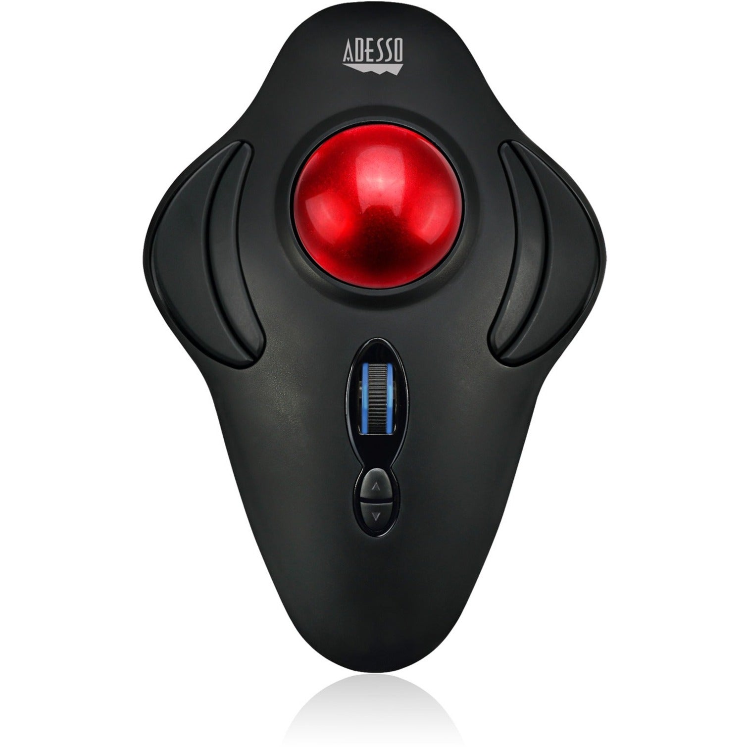 Adesso IMOUSE T40 Wireless Programmable Ergonomic Trackball Mouse, 2.4 GHz Radio Frequency, 4800 dpi