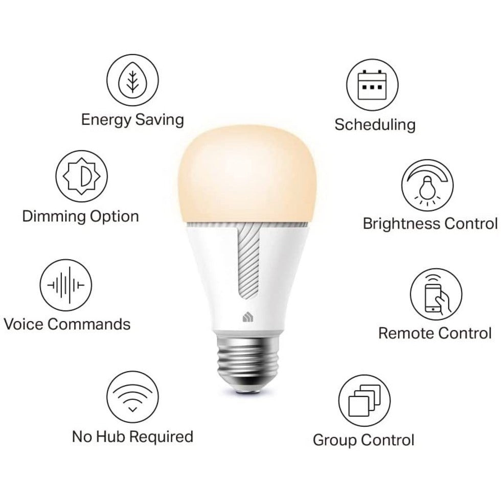 Kasa Smart Dimmable Soft White LED Light Bulb - Wi-Fi Enabled [Discontinued]