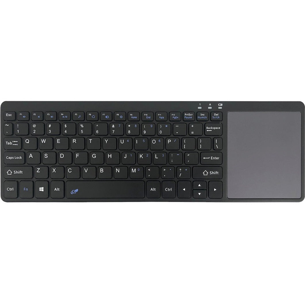 InFocus HW-KEYBDTOUCH Wireless Keyboard With Touchpad, Windows Compatible