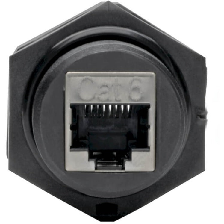 Tripp Lite N206-BC01-IND RJ-45 Network Adapter, Shielded, EMI Protection, Black