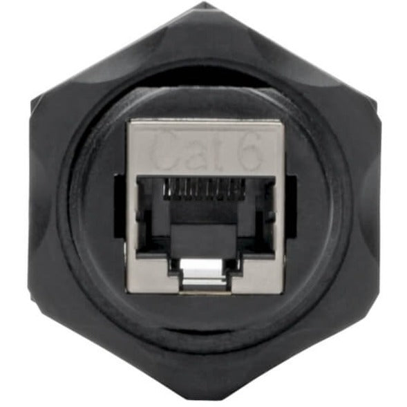 Tripp Lite N206-BC01-IND RJ-45 Network Adapter, Shielded, EMI Protection, Black