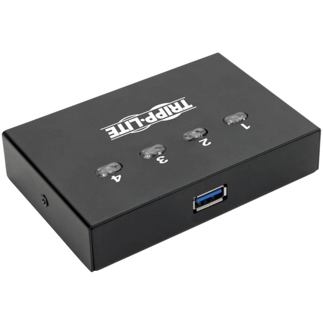 Tripp Lite U359-004 4-Port USB 3.0 Peripheral Sharing Switch - SuperSpeed, Convenient USB Switch for Multiple Devices