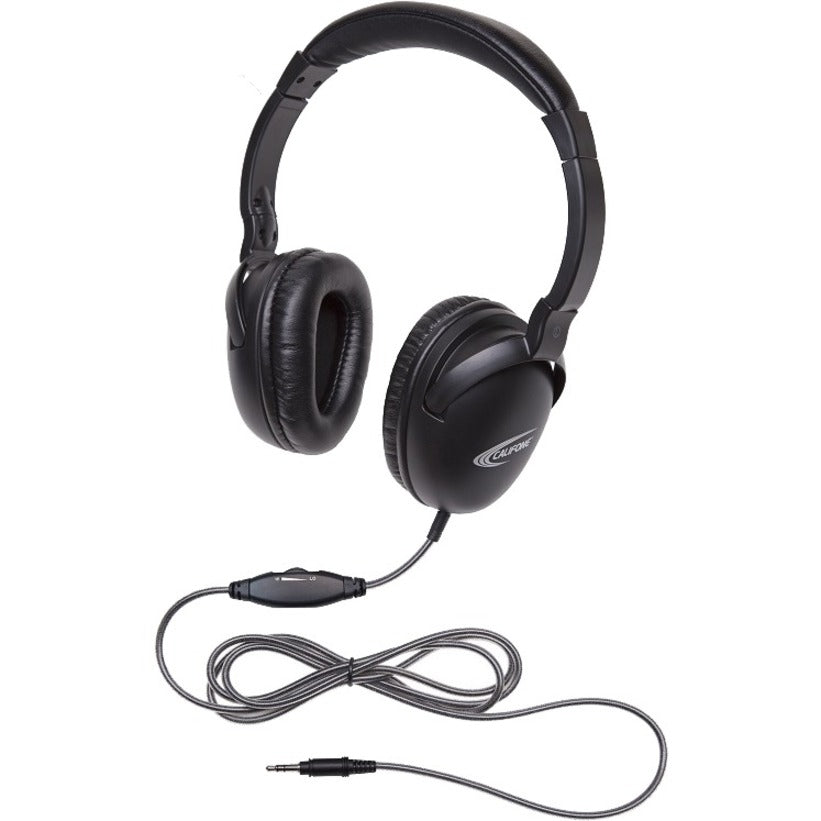 Califone 1017AV Neotech Plus Headphone, Rugged, Durable, Comfortable, Noise Reduction, Classroom, Smartphone