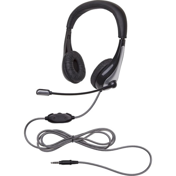Califone 1025MT NeoTech Plus Headset, Over-the-head, Uni-directional Microphone, 3 Year Warranty