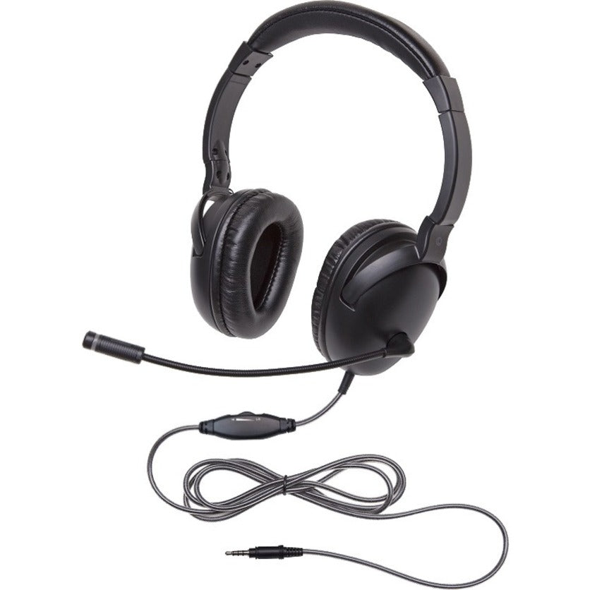 Califone 1017MT NeoTech Plus Headset, Over-the-head, Uni-directional Microphone, 3 Year Warranty