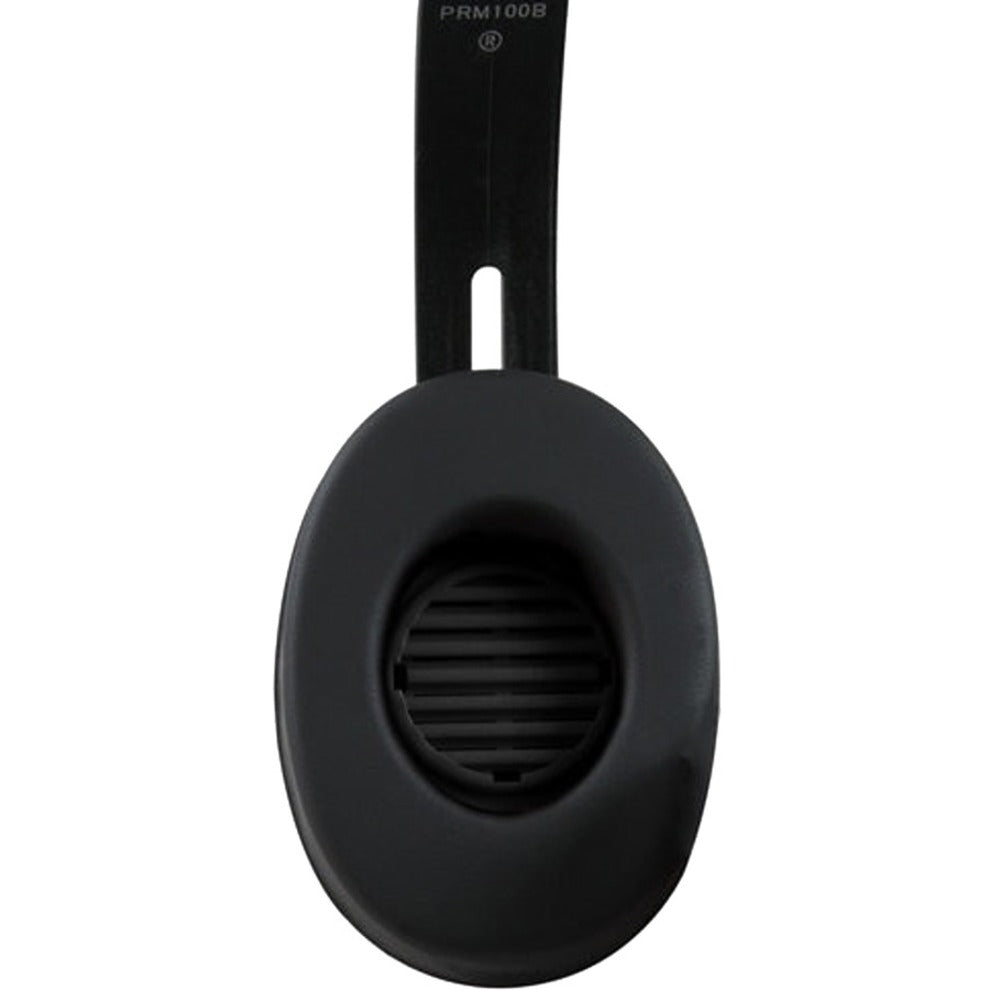Hamilton Buhl PRM100B Primo Stereo Headphones - BLACK, Over-the-head, Noise Reduction, 1 Year Warranty, Classroom, Library