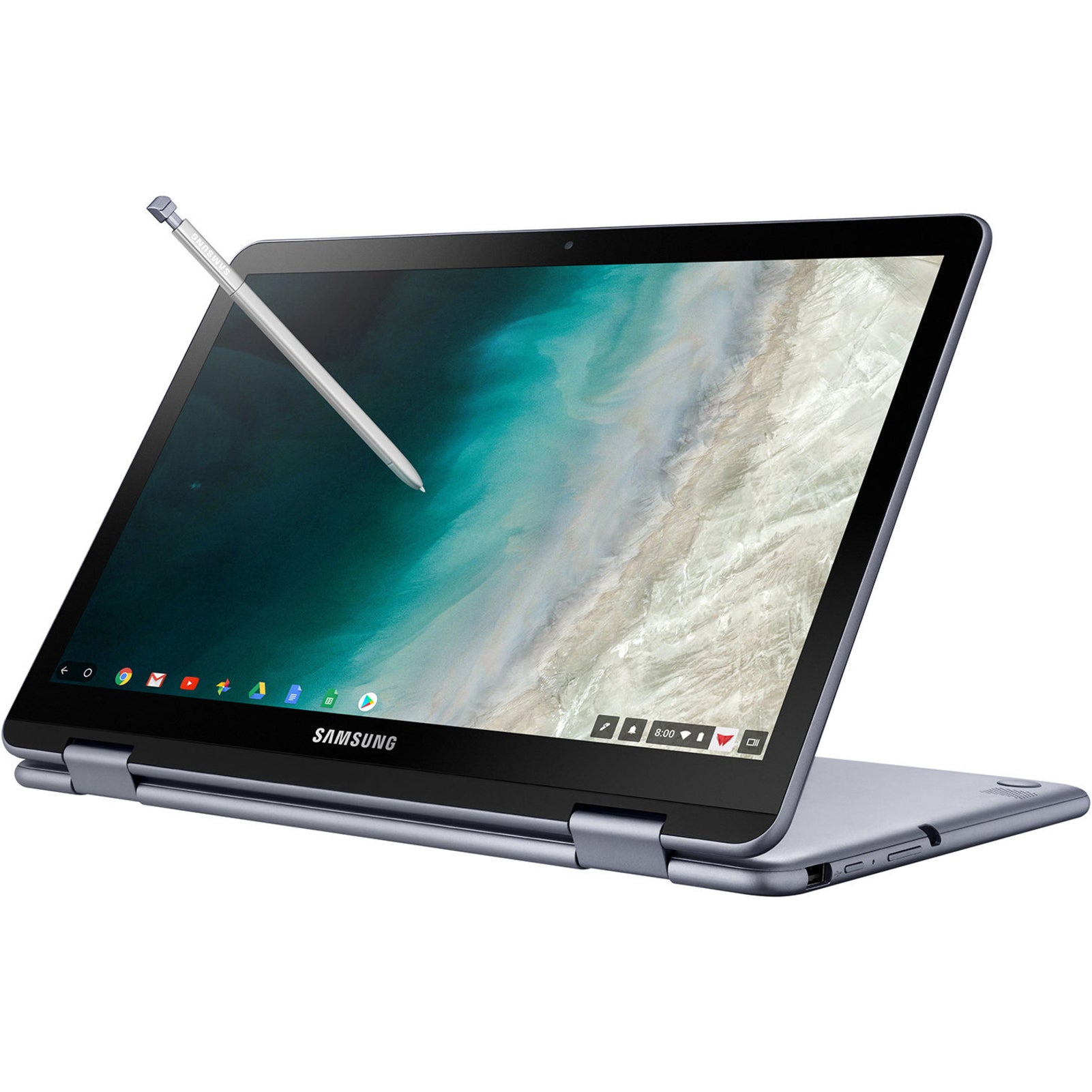 Samsung XE521QAB-K01US Chromebook Plus 2-in-1 12.2" Touch-Screen Chromebook, 4GB RAM, 32GB Flash Memory, 1 Year Warranty