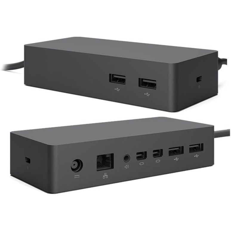 Axiom PF3-00005-AX Surface Docking Station for Microsoft, USB 3.0, 4 USB Ports, 2 DisplayPort Outputs