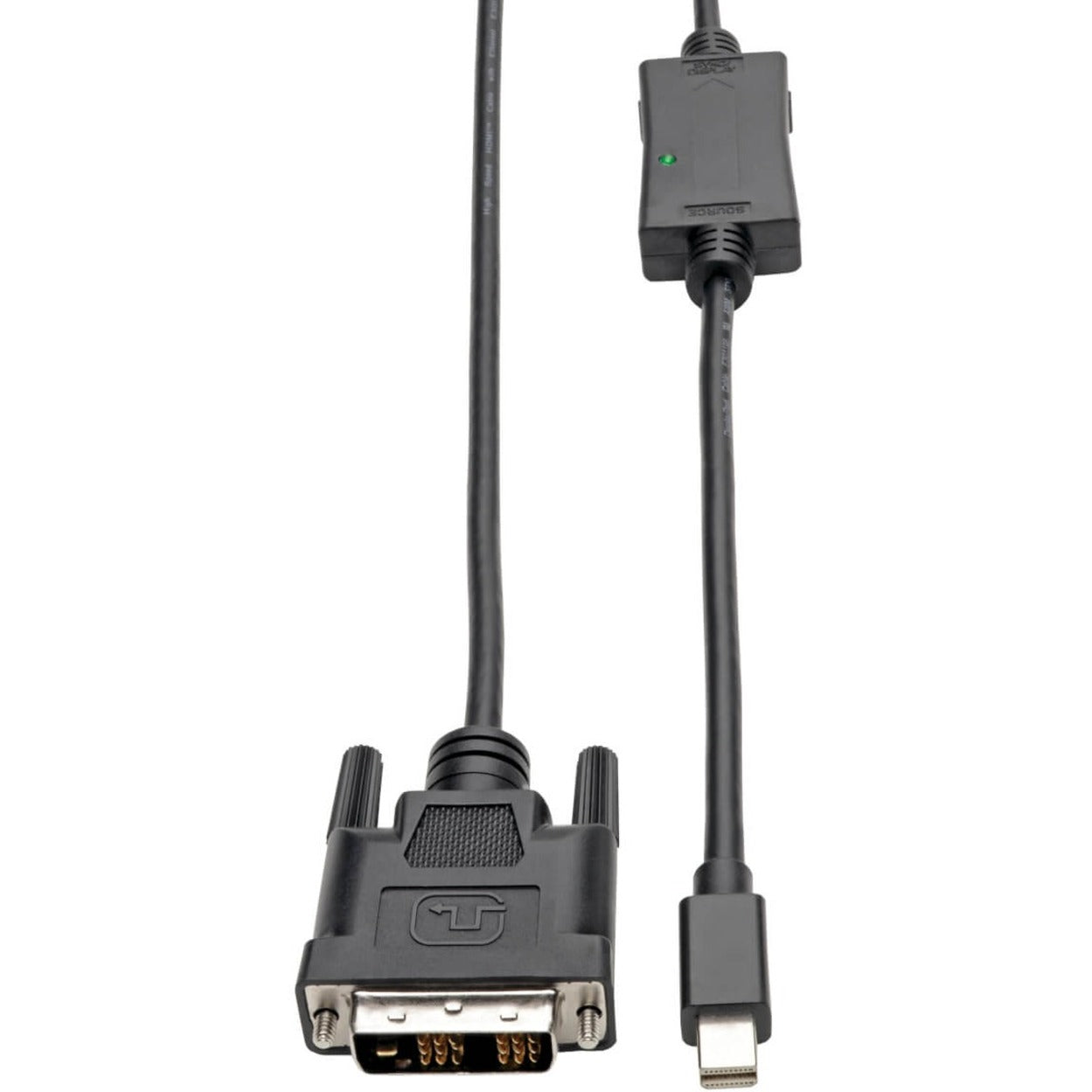 Tripp Lite P586-003-DVI Mini DisplayPort to DVI Adapter Cable (M/M), 1080p, 3 ft.