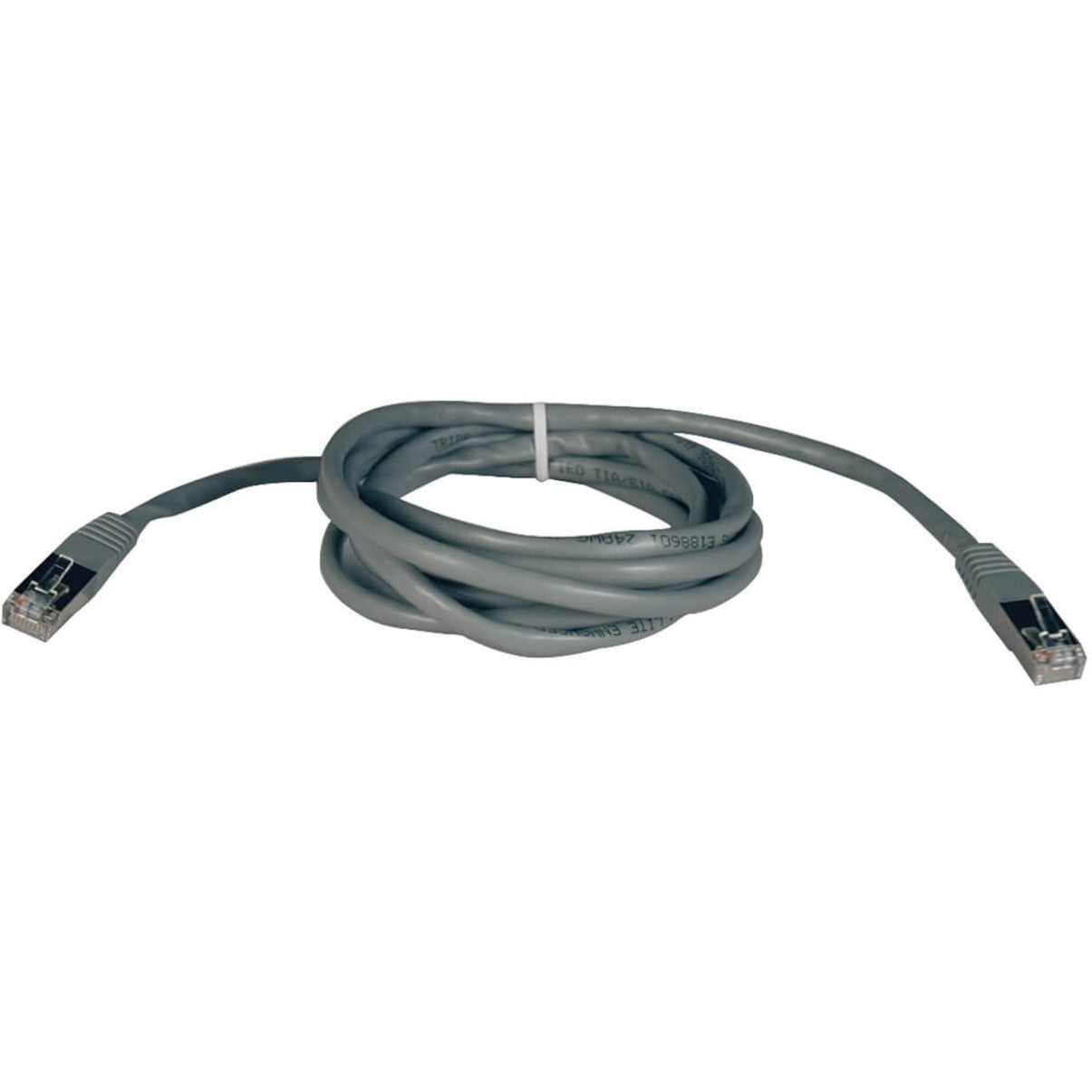 Tripp Lite N105-007-GY Cat5e STP Patch Cable, 7ft Gray Molded Shielded Patch Cable