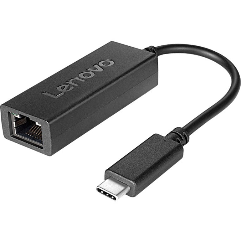 Lenovo 4X90S91831 USB-C to Ethernet Adapter, RJ-45 Network Cable, 100 Mbit/s Data Transfer Rate
