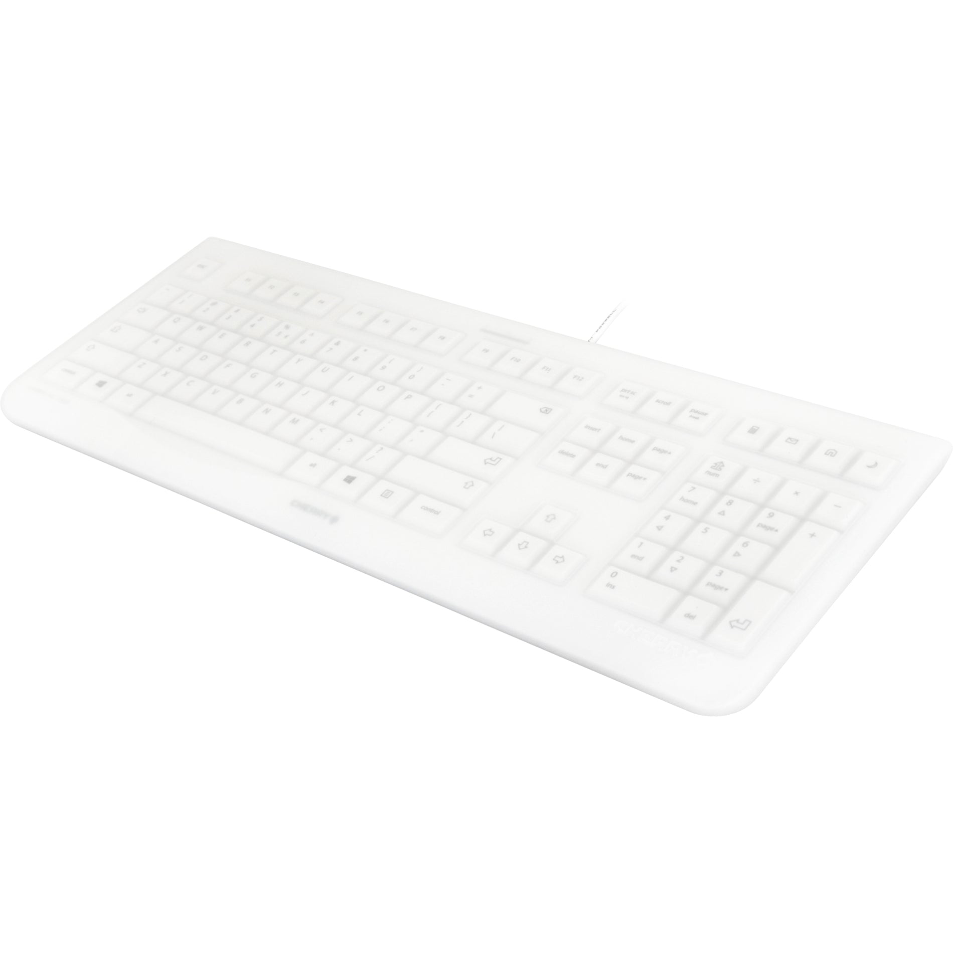 CHERRY EZN-0800EU-0 EZClean KC1000 Covered Keyboard, Wired Cleanable Keyboard