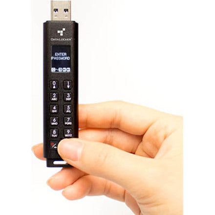 DataLocker SK300-032 Sentry K300 Encrypted Keypad Micro SSD Drive, 32GB Flash Drive