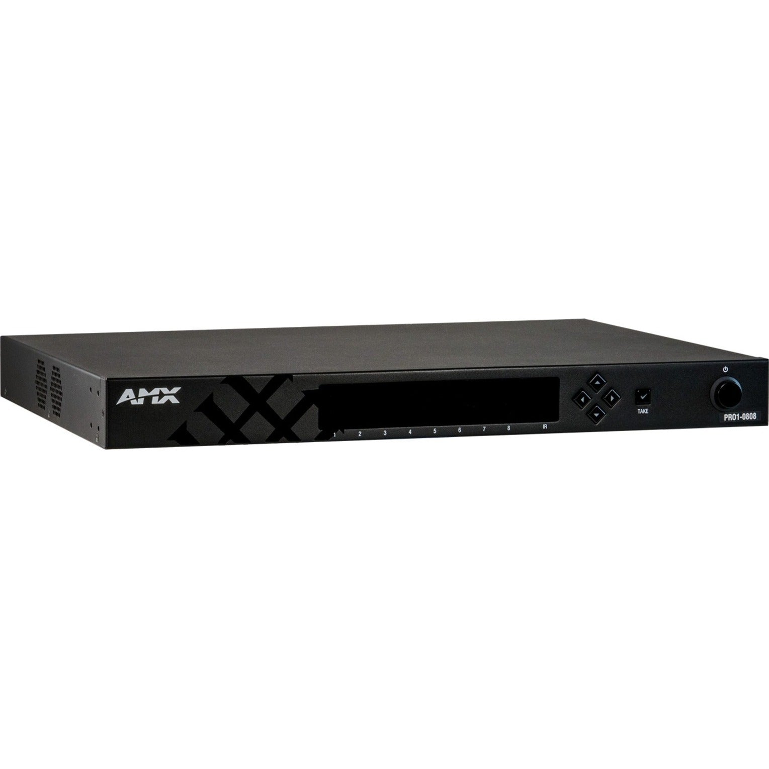 AMX FG1020-800 Precis 8x8+4 4K60 HDMI Matrix Switcher, Network RJ-45, 16 Inputs, 4 Outputs