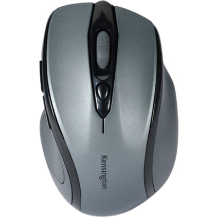 Kensington K72423AMA Pro Fit Wireless Mid-Size Mouse, Ergonomic Design, 1600 DPI, Gray