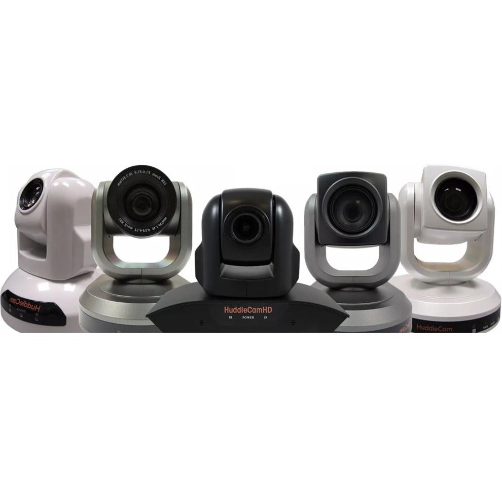 HuddleCamHD HC10XA-WH 10X Optical Zoom Webcam, Dual Microphone Array, USB 2.0, 1080p