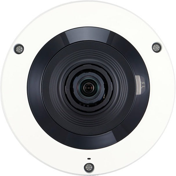 Wisenet XNF-8010RW 6MP Indoor Network Camera, Color Fisheye, 2048 x 2048 Resolution, IR Night Vision