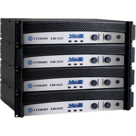 Crown NCDI1000 Two-channel Power Amplifier, 1000W RMS, USB Connectivity