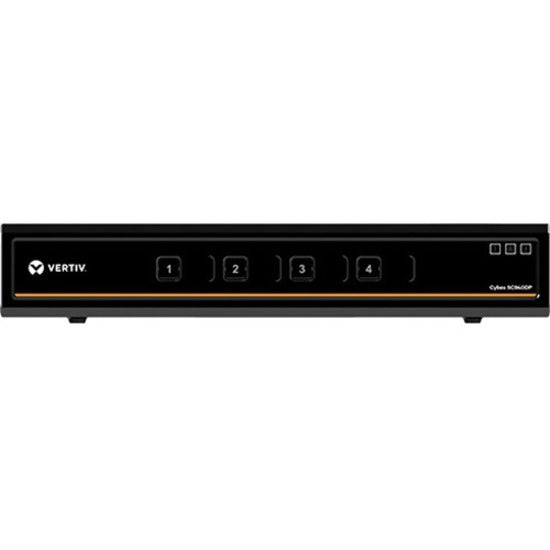 AVOCENT SC940DP-001 Cybex KVM Switchbox, 4-Port DisplayPort, 3840 x 2160 Resolution, TAA Compliant