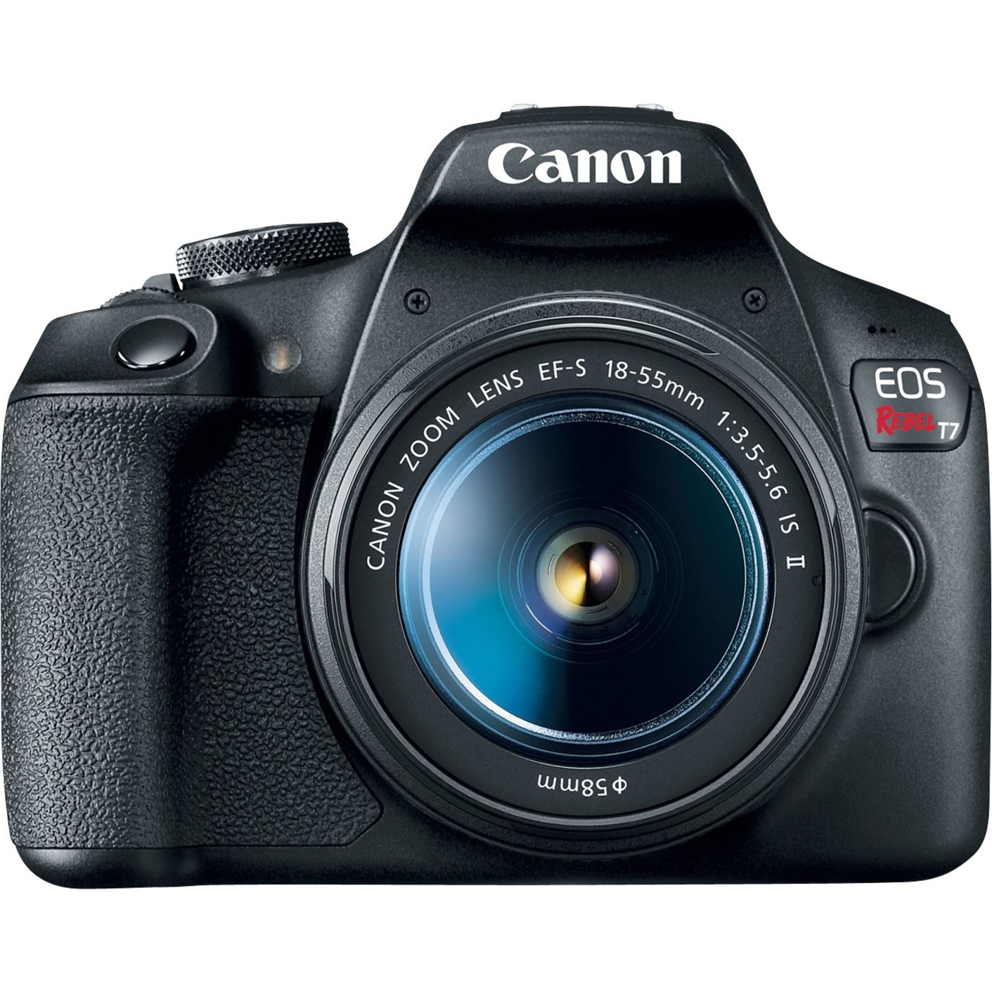 Canon 2727C002 EOS Rebel T7 Digital SLR Camera with Lens, 24.1 Megapixel, 3" LCD, 1920 x 1080 Video