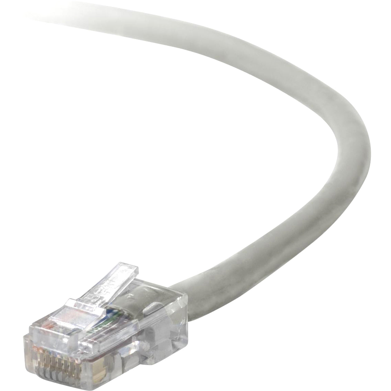Belkin A3L791B25 CAT5e Patch Cable, 25 ft, Gray