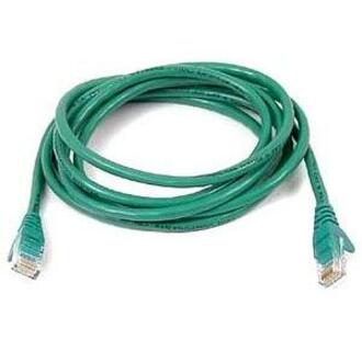 Belkin A3L791-02-GRN-S RJ45 Category 5e Snagless Patch Cable, 2 ft, Green