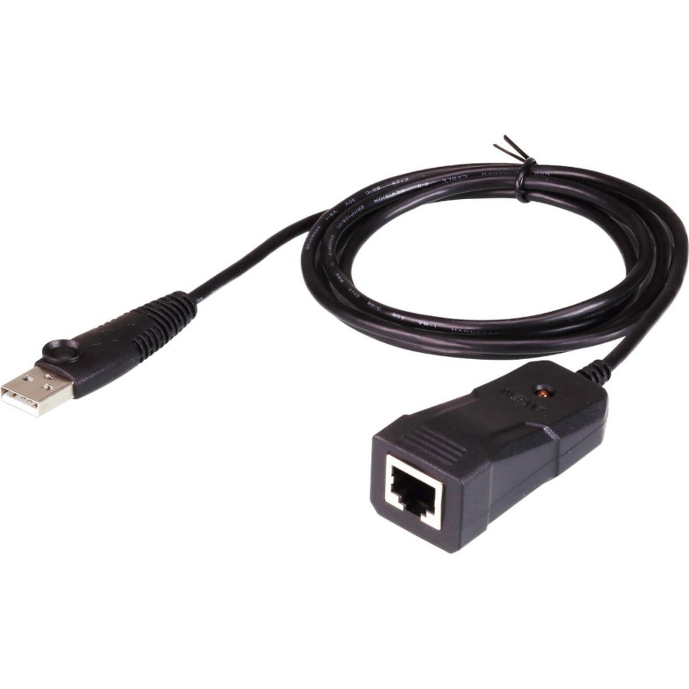 ATEN UC232B USB to RJ-45 (RS-232) Console Adapter, Fast Ethernet Card