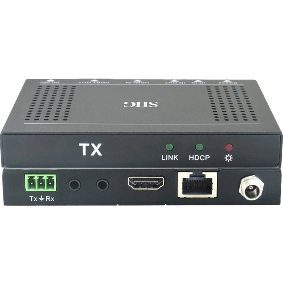 SIIG CE-H24411-S1 HDMI HDBaseT 4K Transmitter (TX), 4K Video Extender Transmitter
