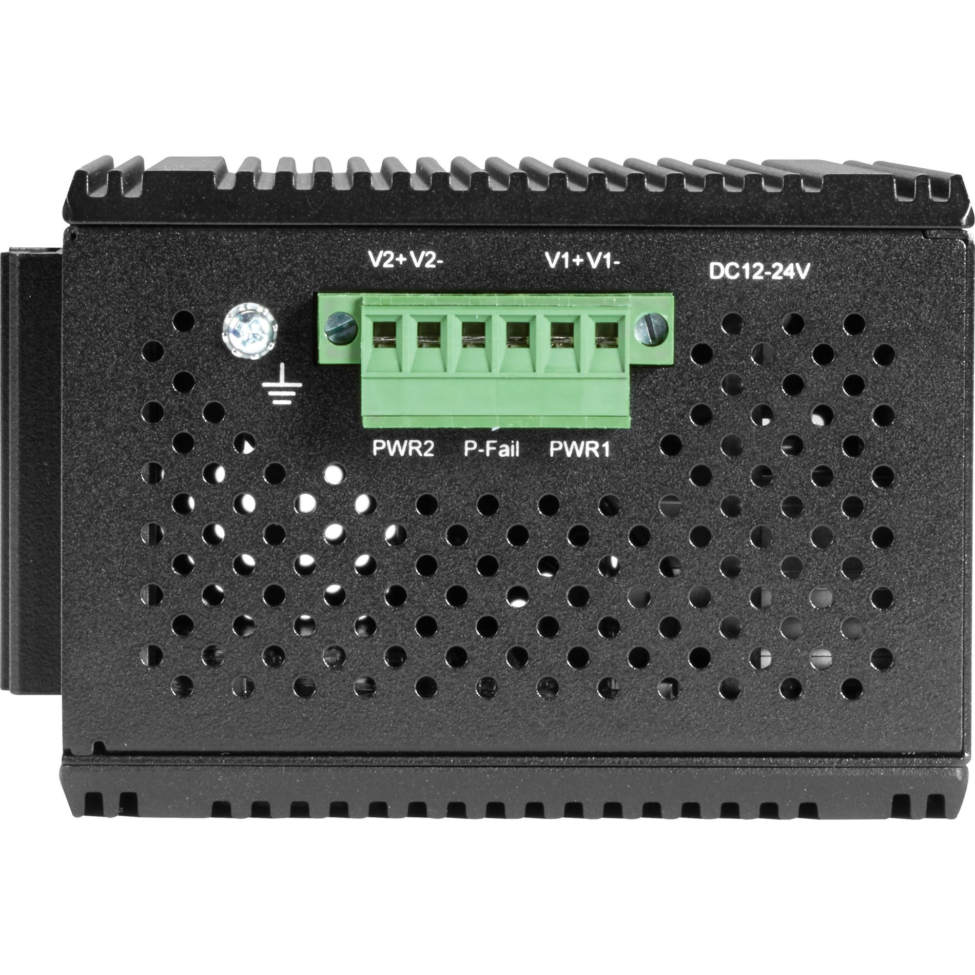 Black Box LPH3100A Industrial (8) 10/100/1000 PoE + (2) Gigabit Ethernet Switch, Panel-mountable, Wall Mountable, DIN Rail Mountable