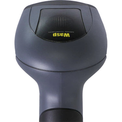 Wasp 633809002885 WWS650 Wireless 2D Barcode Scanner, USB Connectivity, Imager Sensor, Wireless Handheld, Black Gray, Bluetooth
