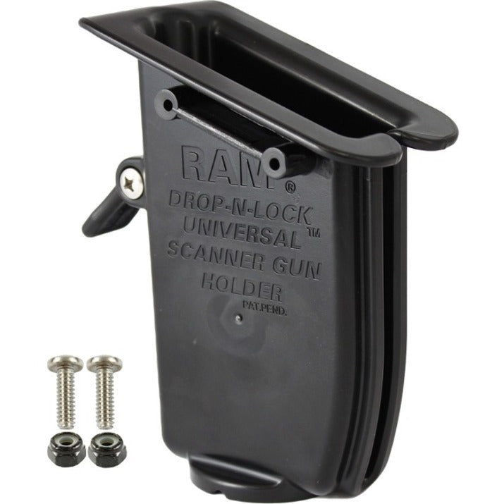 RAM Mounts RAP-317U Drop-N-Lock Scanner Gun Holder, Spring Loaded, Secure