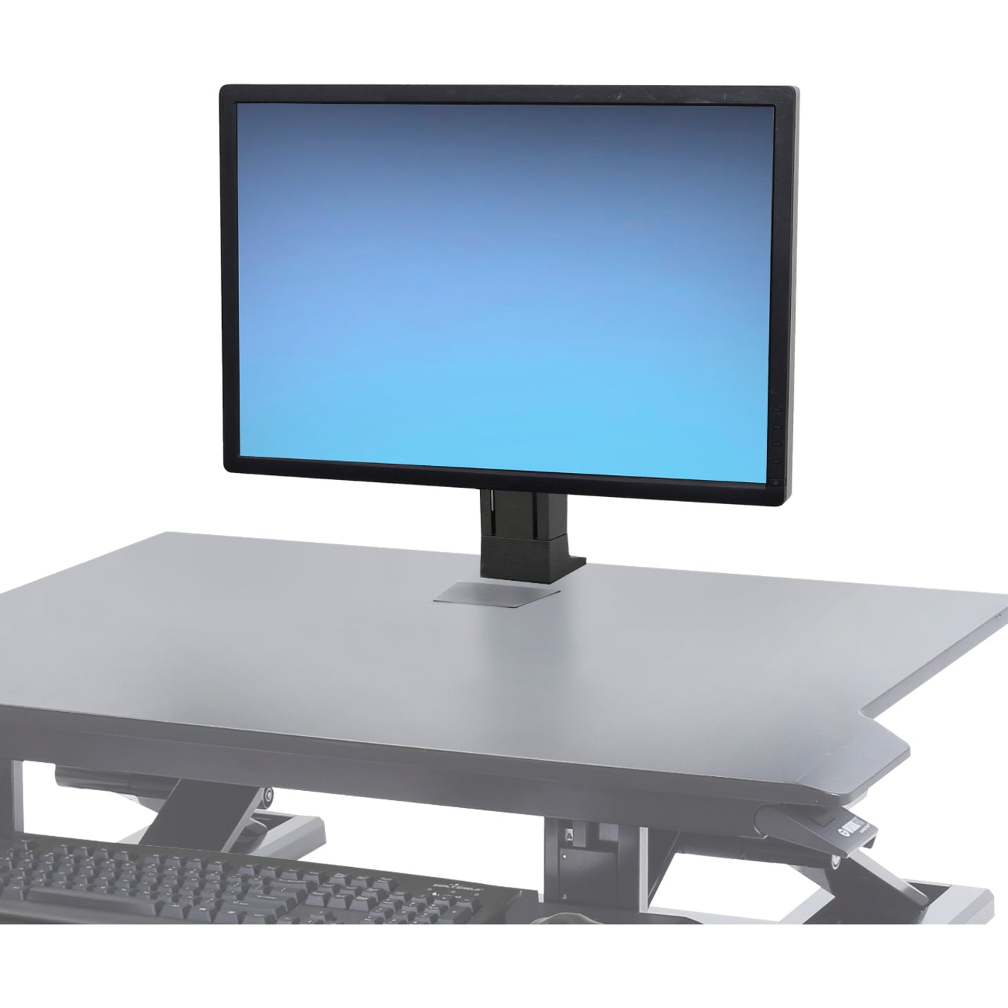 Ergotron 97-935-085 WorkFit Single LD Monitor Kit, Universal Desk Mount for LCD Display - Black